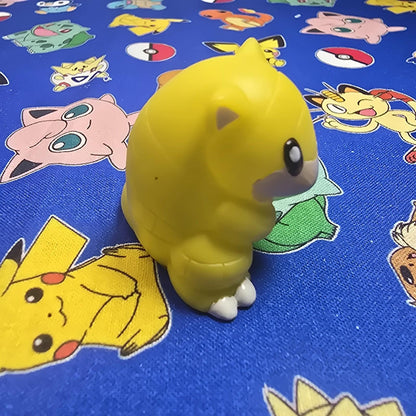 Pokemon Sandshrew Dark Figure Finger Puppet 1996 Nintendo PVC Bandai Vintage USA