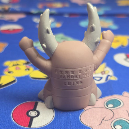Pokemon Pinsir Figure Finger Puppet 1997 Bandai Nintendo Vintage Japan US Seller