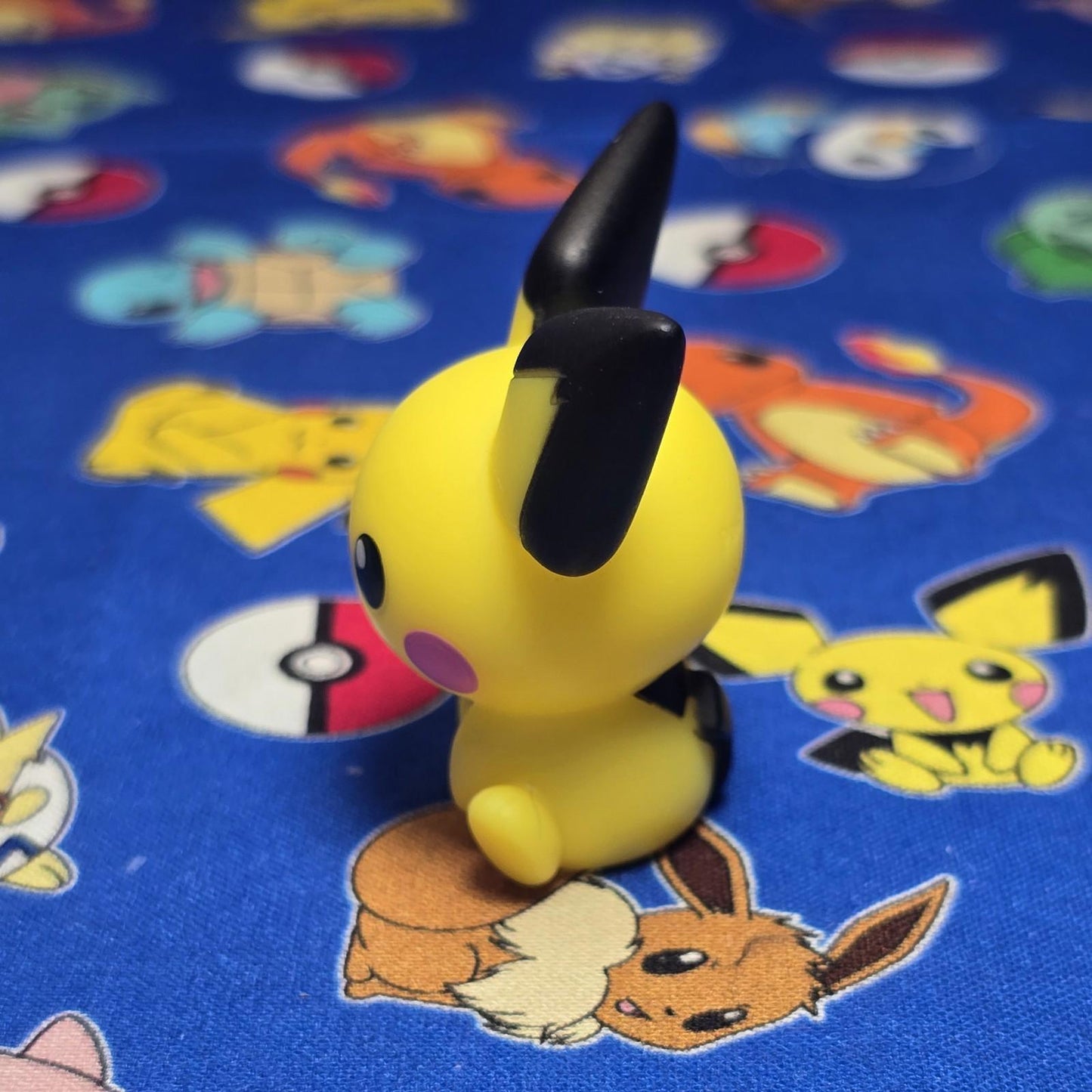 Pokemon Pichu Figure Finger Puppet 2023 PVC Nintendo PVC Bandai Japan USA Seller