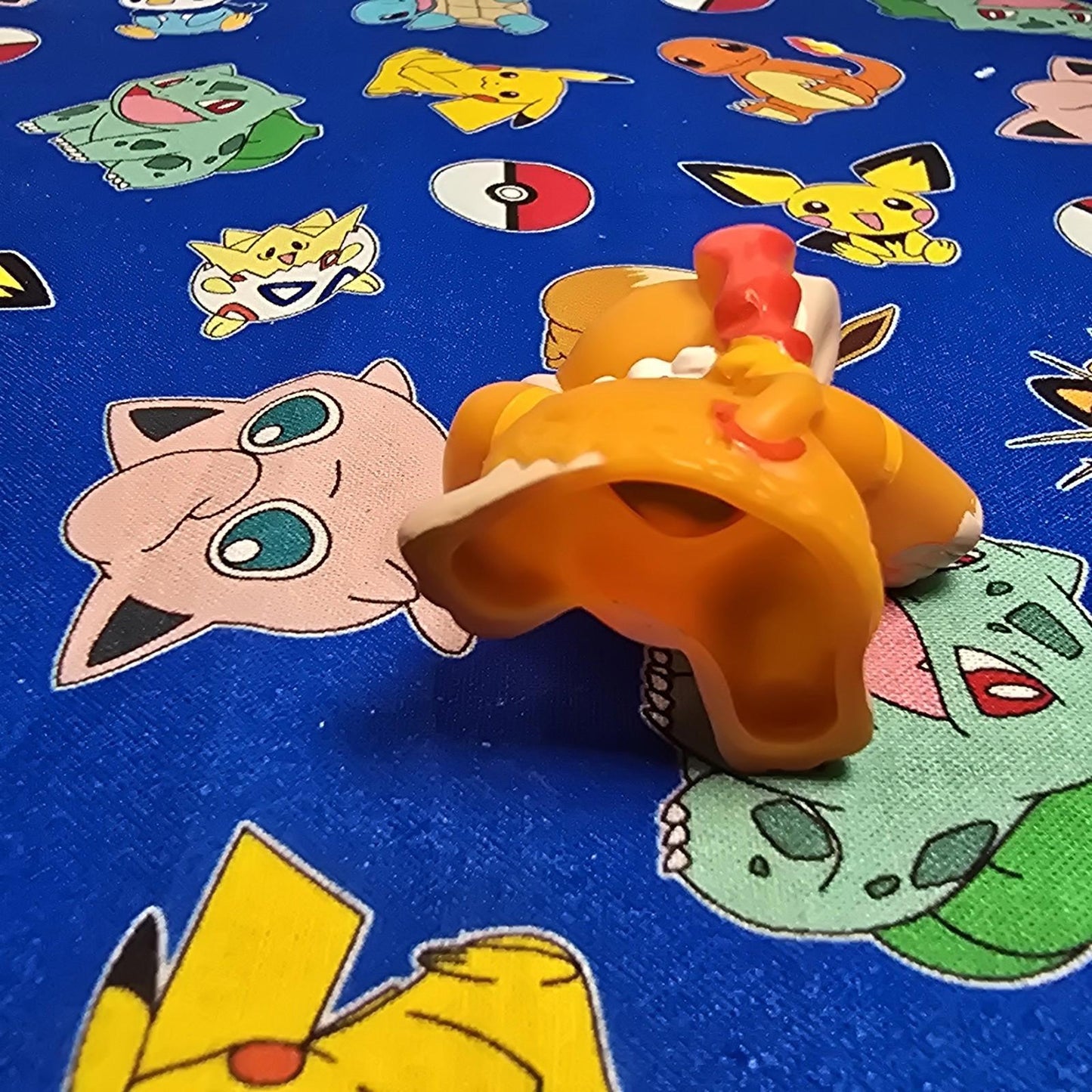 Pokemon Monferno Figure Finger Puppet 2009 Nintendo Bandai PVC Japan USA Seller