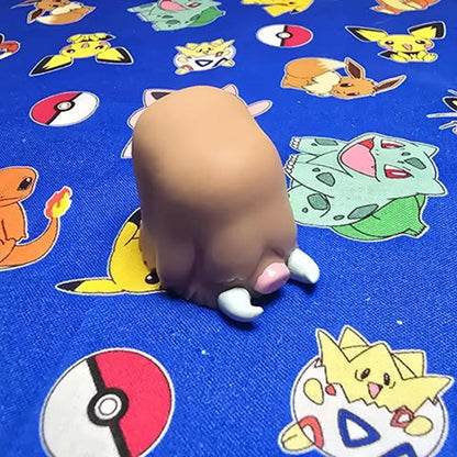 Pokemon Piloswine Figure Finger Puppet 2000 Nintendo Bandai PVC Vintage Japan US