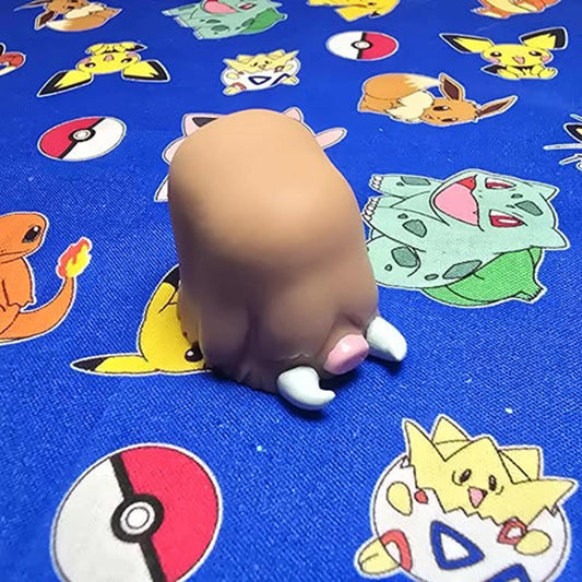 Pokemon Piloswine Figure Finger Puppet 2000 Nintendo Bandai PVC Vintage Japan US