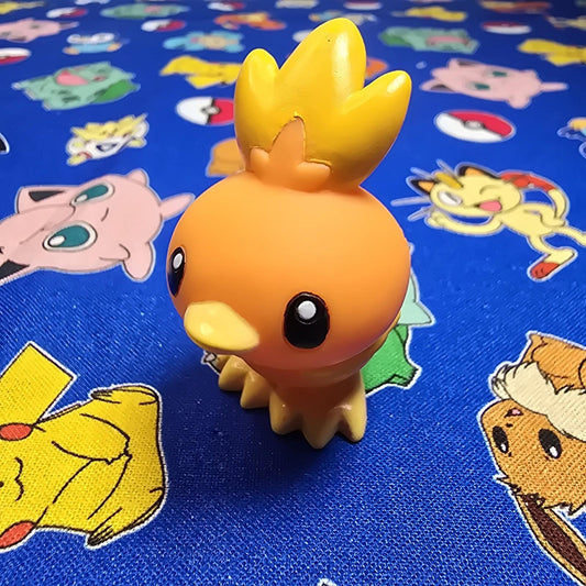 Pokemon Torchic Figure Finger Puppet 2002 Nintendo Bandai PVC Vintage Japan USA