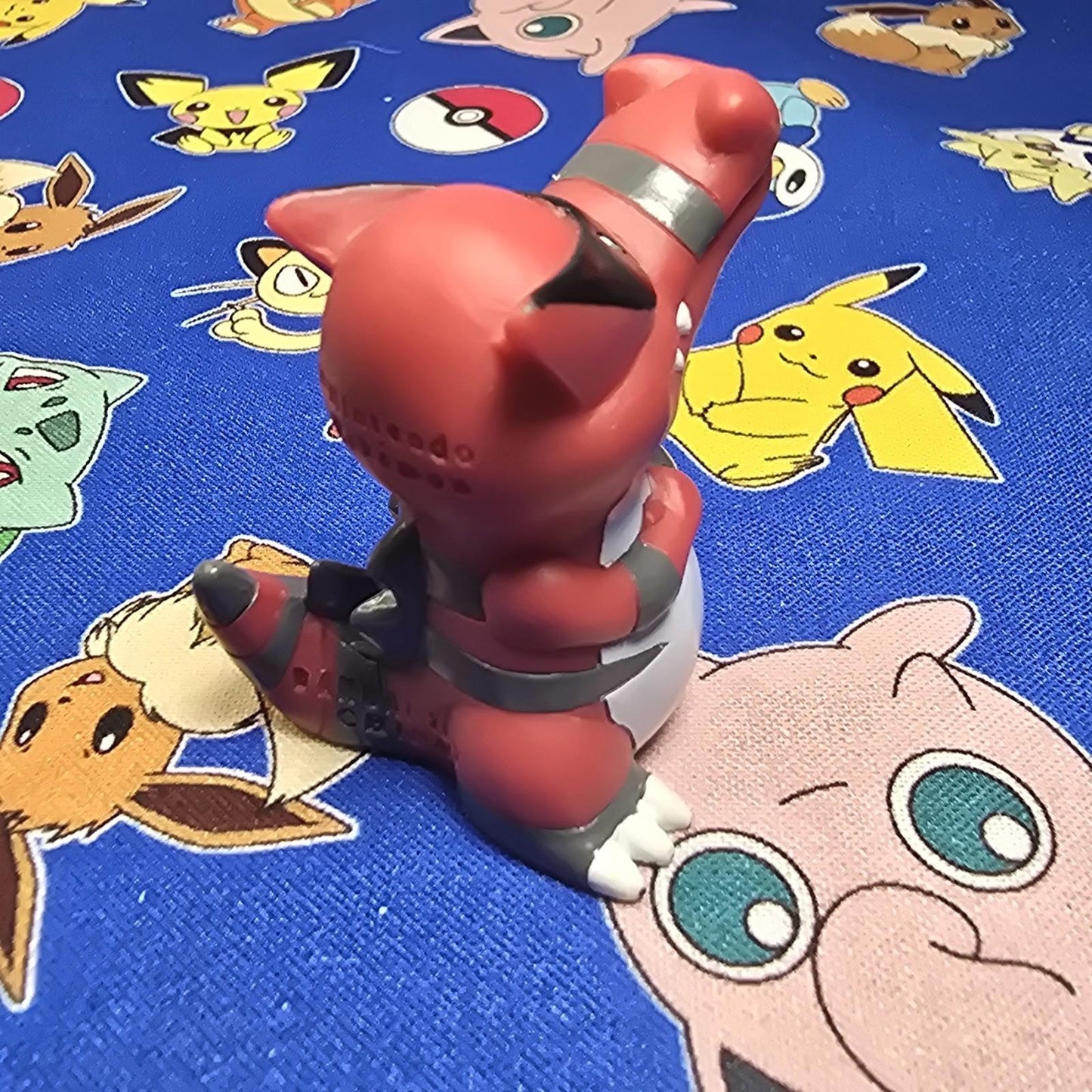 Pokemon Krookodile Figure Finger Puppet 2012 Nintendo Bandai PVC Vintage Japan 2