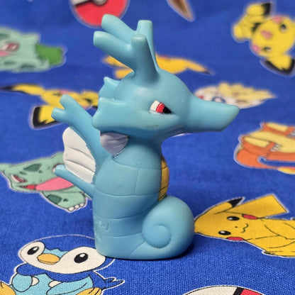 Pokemon Kingdra Figure Finger Puppet 2001 Nintendo Bandai PVC Japan USA Seller
