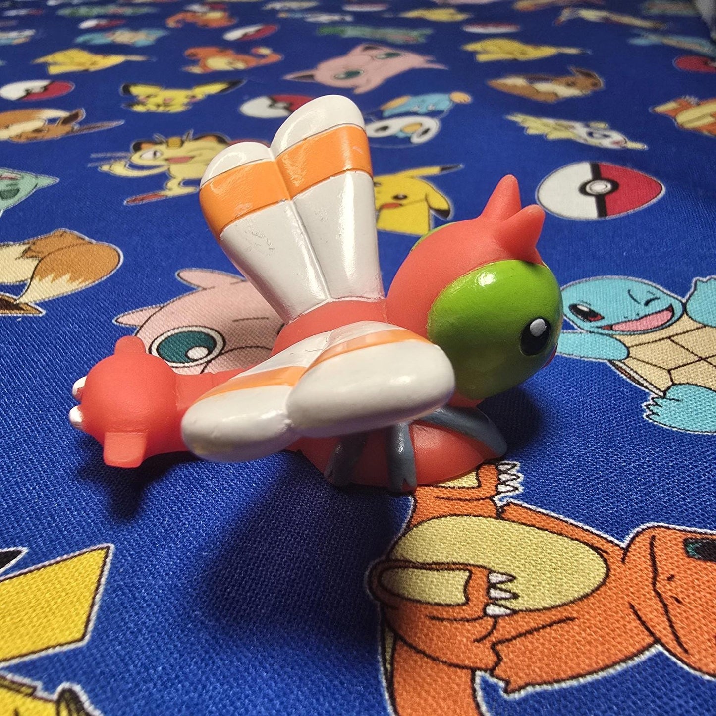 Pokemon Yanma Figure Finger Puppet 2000 Nintendo Bandai Vintage Japan US Seller