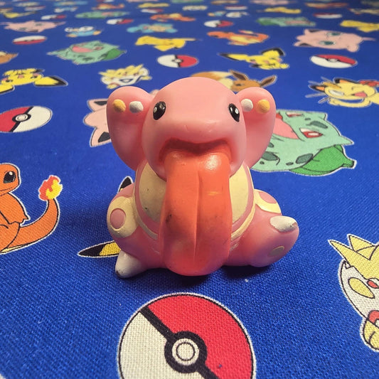 Pokemon Lickitung Figure Finger Puppet 1997 Bandai Nintendo Vintage Japan USA 2