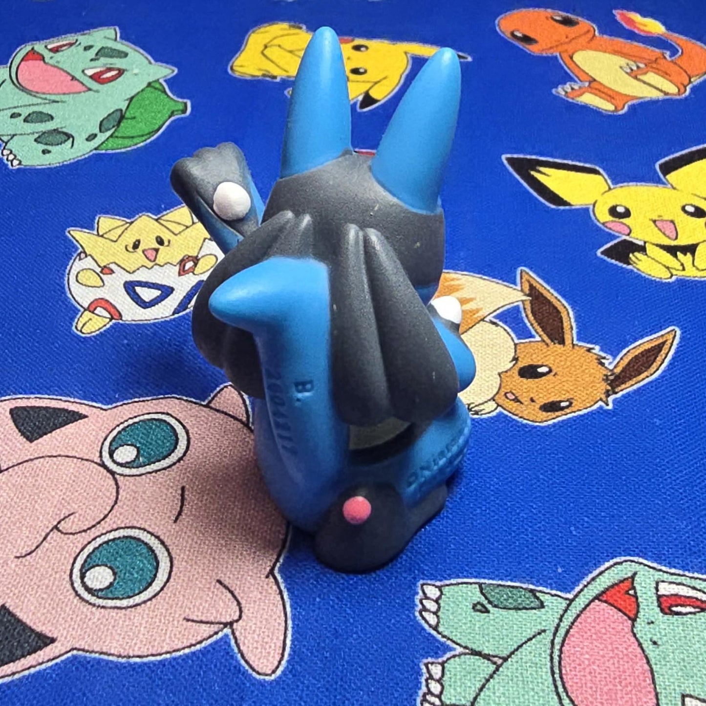 Pokemon Lucario Figure Finger Puppet 2022 Nintendo Bandai PVC Japan USA Seller