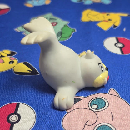 Pokemon Seel Figure Finger Puppet 1997 Bandai Nintendo Vintage Japan USA Seller