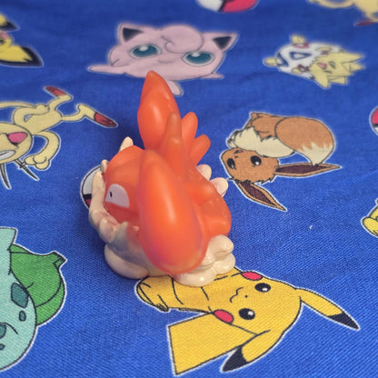 Pokemon Kingler Clear Figure Finger Puppet 1997 Bandai Nintendo PVC USA Seller