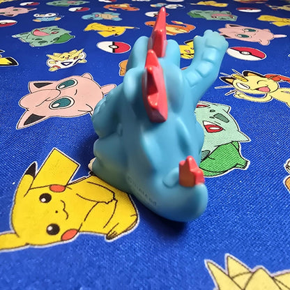 Pokemon Feraligatr Figure Finger Puppet 2009 Nintendo Bandai PVC Japan US Seller