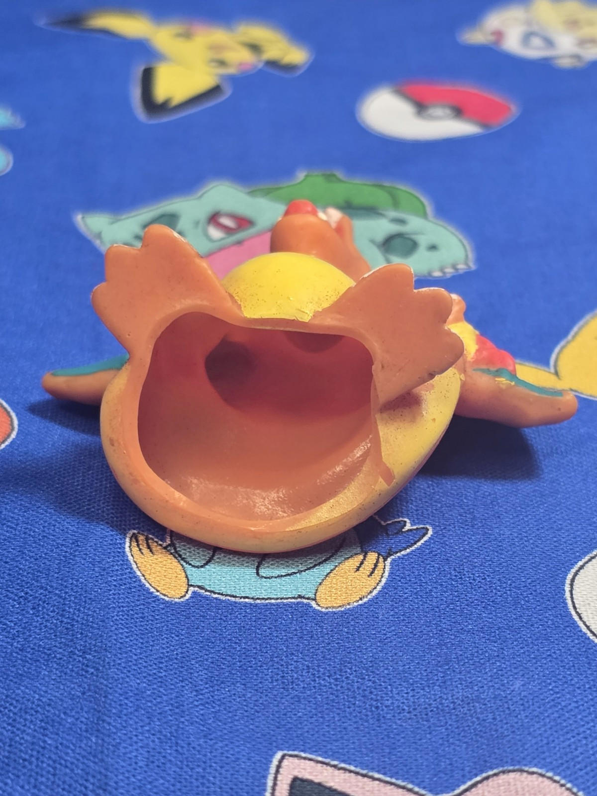 Pokemon Charizard Figure Finger Puppet 1996 Nintendo Bandai Vintage Japan USA