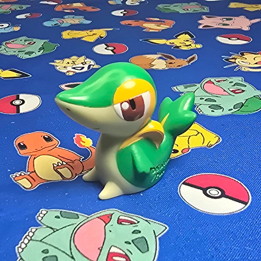 Pokemon Snivy Figure Finger Puppet 2010 Nintendo Bandai PVC Toy Japan USA Seller