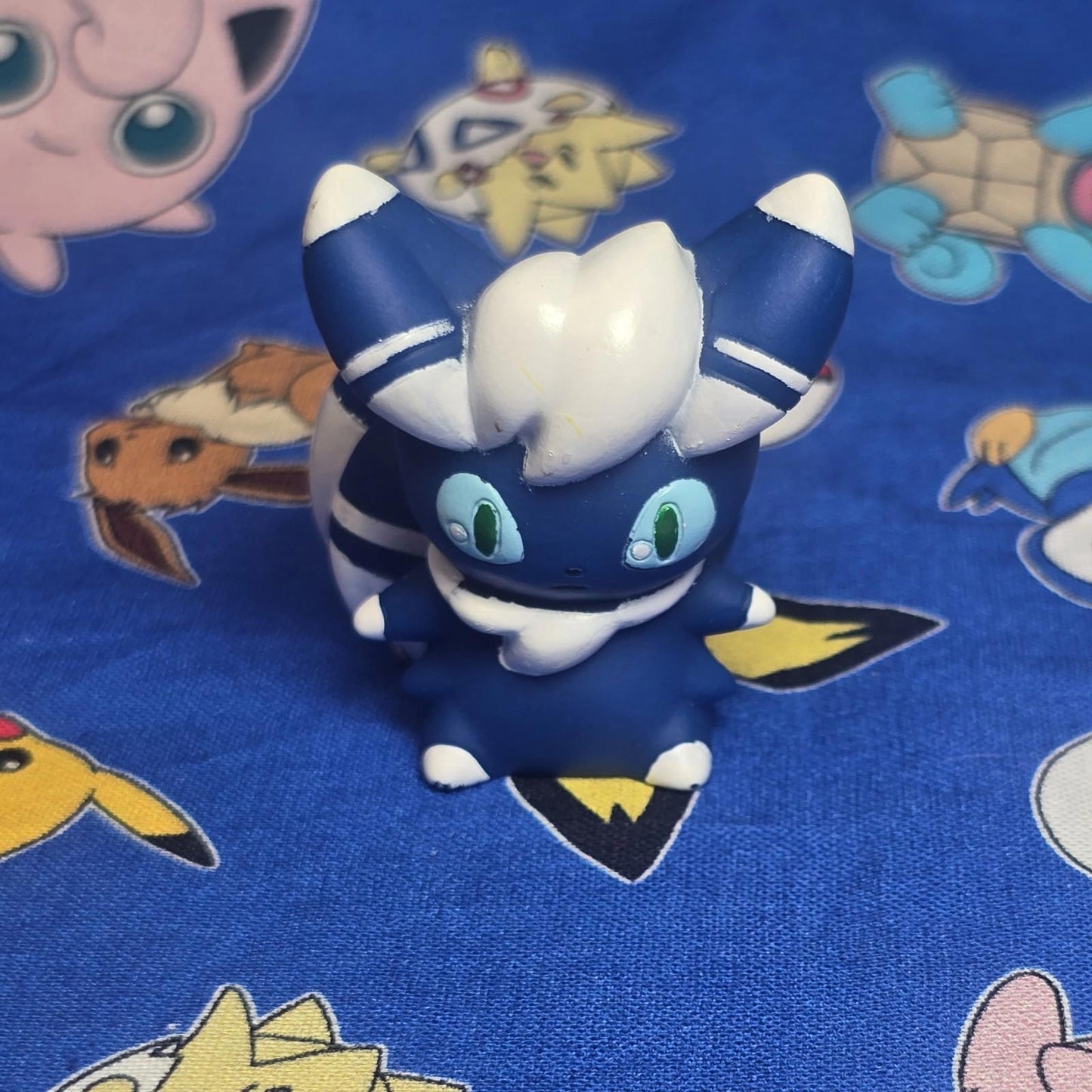 Pokemon Meowstic Male Figure Finger Puppet 2014 Nintendo Bandai PVC Japan USA