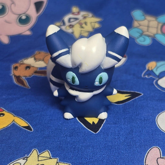 Pokemon Meowstic Male Figure Finger Puppet 2014 Nintendo Bandai PVC Japan USA