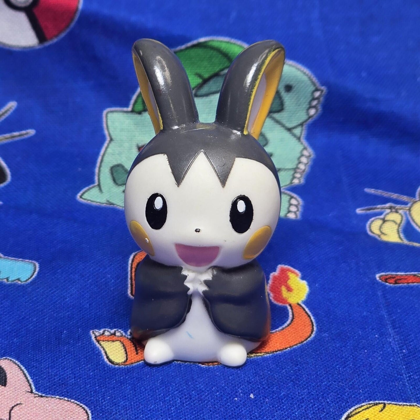 Pokemon Emolga Figure Finger Puppet 2013 Nintendo Bandai PVC Japan USA Seller