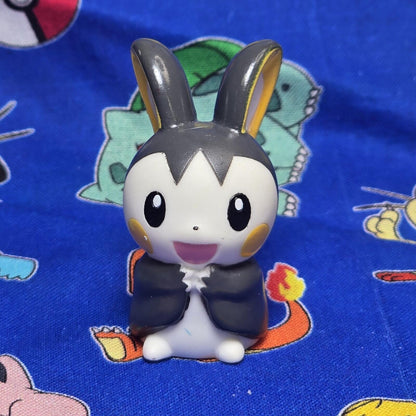 Pokemon Emolga Figure Finger Puppet 2013 Nintendo Bandai PVC Japan USA Seller