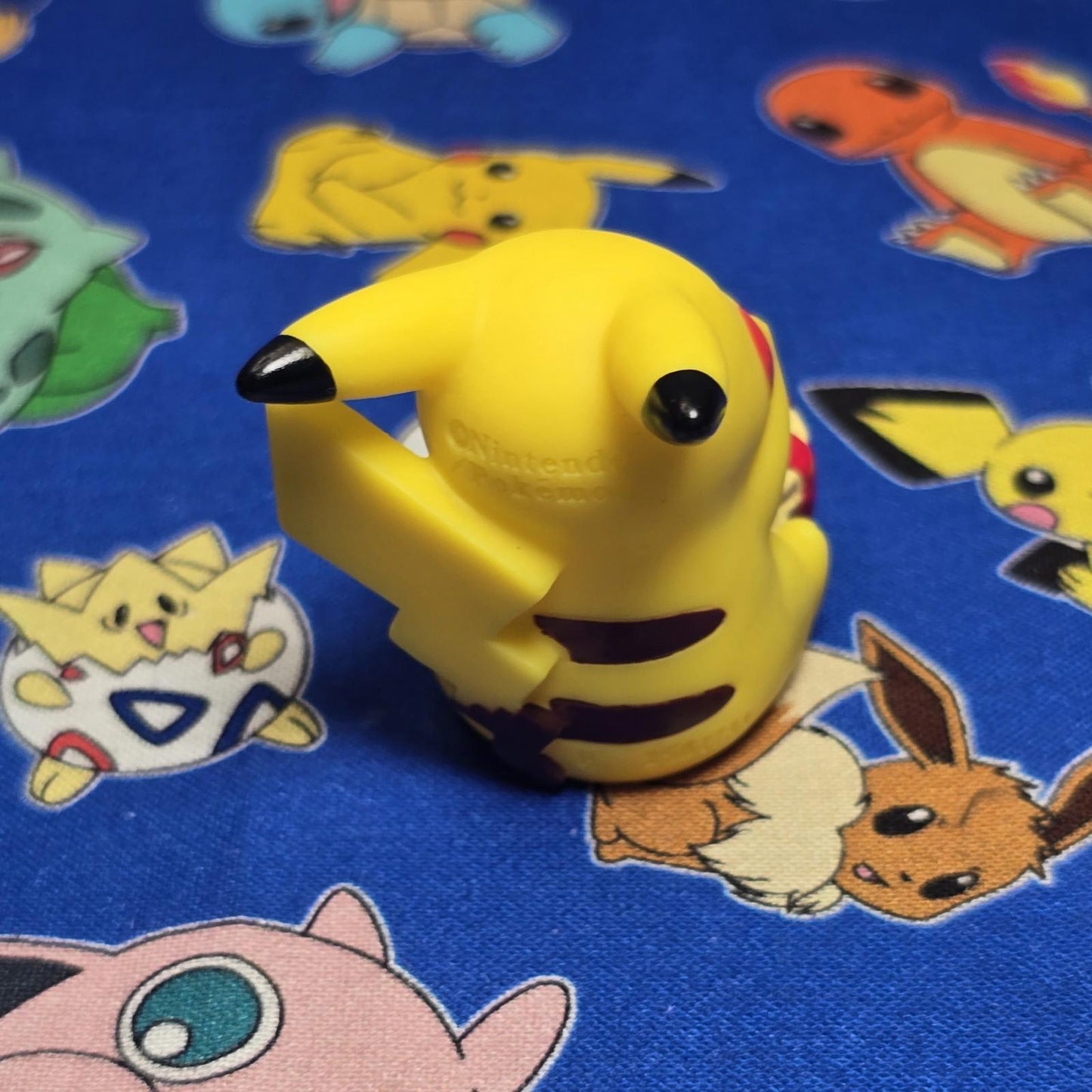 Pokemon Pikachu with Pancakes Figure Finger Puppet B 2020 Nintendo Bandai Japan