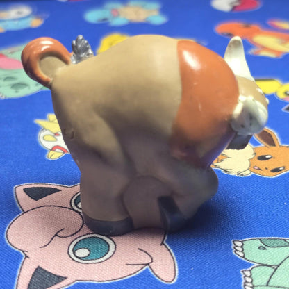 Pokemon Tauros Figure Finger Puppet 1997 Bandai Nintendo Vintage PVC Japan USA