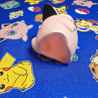 Pokemon Clefairy Figure Finger Puppet 2005 Nintendo Bandai Vintage PVC Japan USA