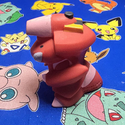 Pokemon Genesect Shiny Figure Finger Puppet 2012 Nintendo Bandai PVC Japan USA