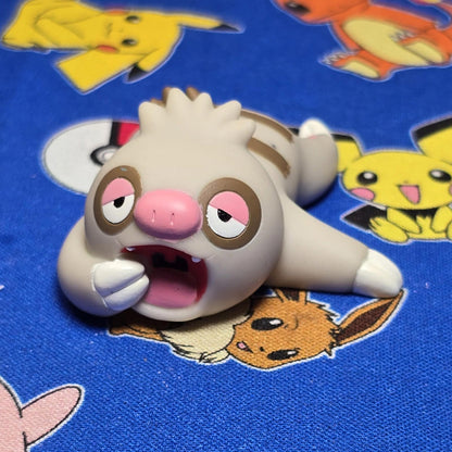 Pokemon Slakoth Figure Finger Puppet 2006 Nintendo PVC Japan Bandai USA Seller