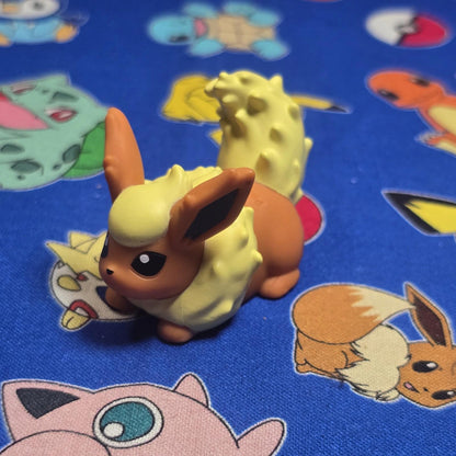 Pokemon Flareon Figure Finger Puppet 2024 Nintendo Bandai PVC Japan USA Toy