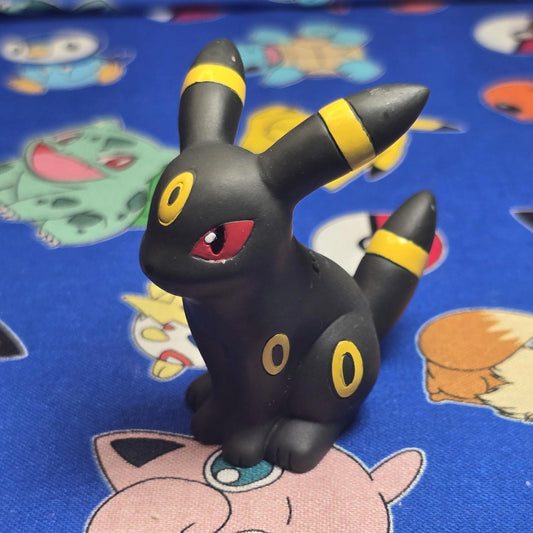 Pokemon Umbreon Figure Finger Puppet 2007 Nintendo Bandai PVC Japan USA Seller