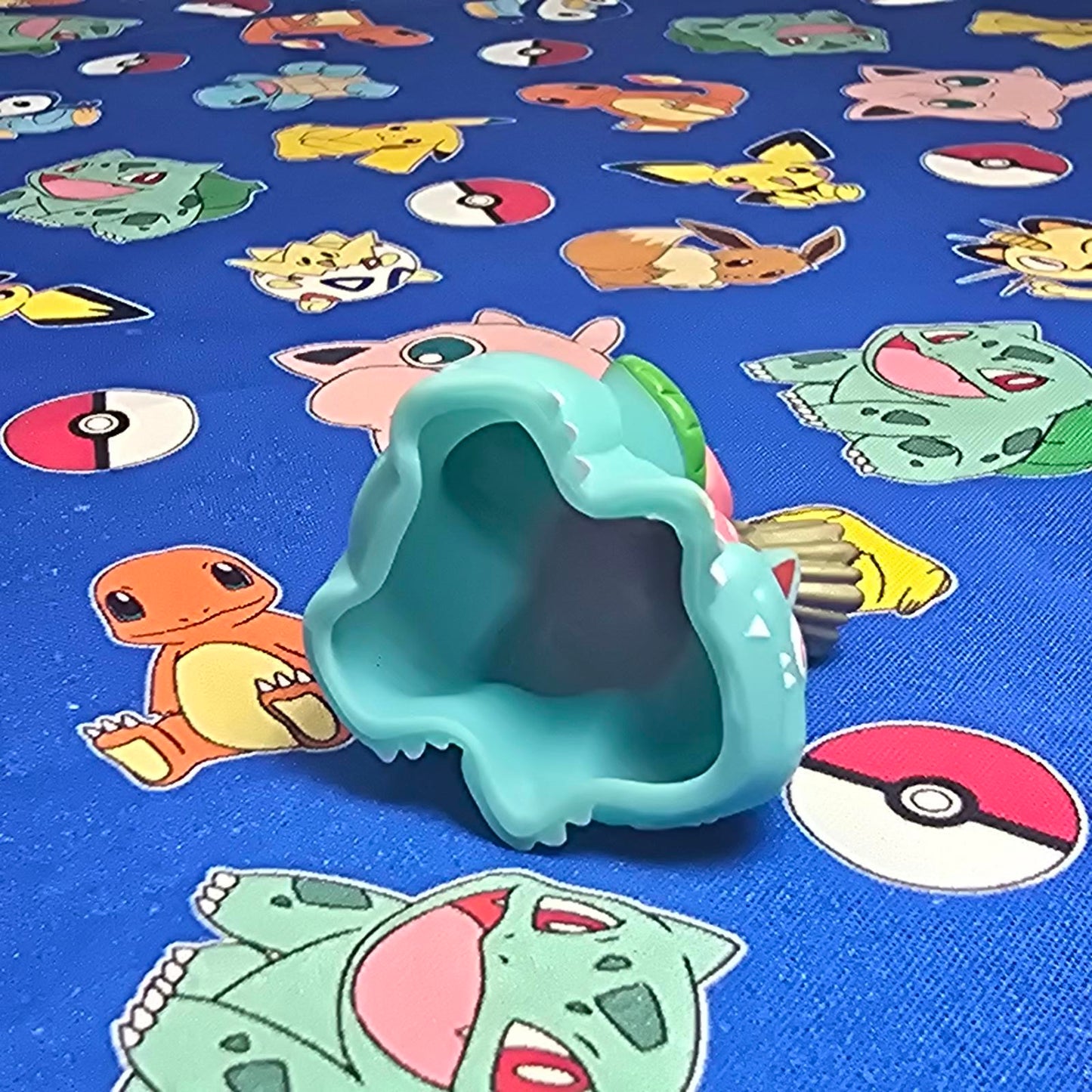 Pokemon Venusaur Figure Finger Puppet 2006 Nintendo Bandai PVC Japan USA Seller