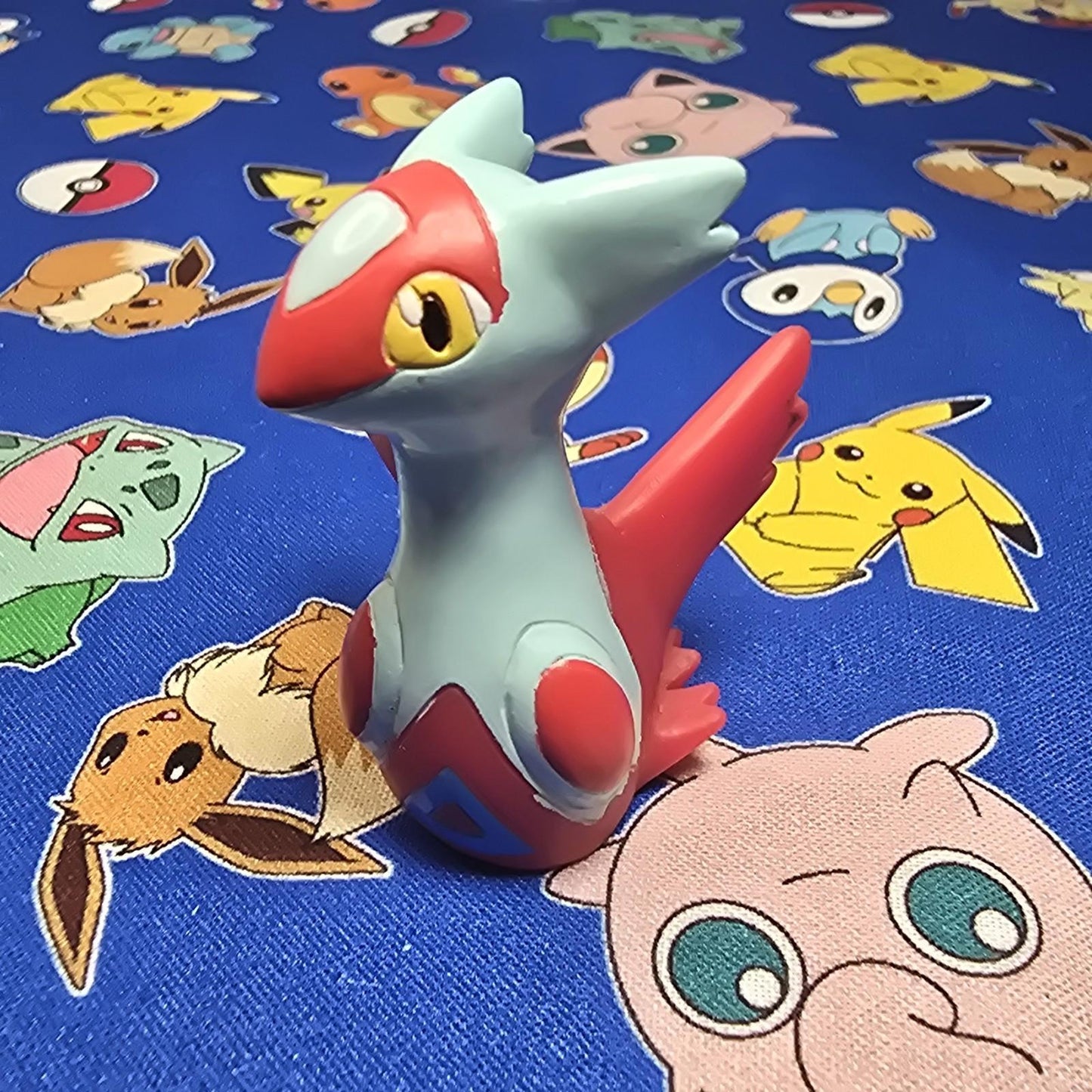 Pokemon Latias Figure Finger Puppet 2002 Nintendo Bandai PVC Vintage Japan US