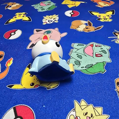 Pokemon Piplup Figure Finger Puppets 2008 Nintendo Bandai PVC Japan USA Seller