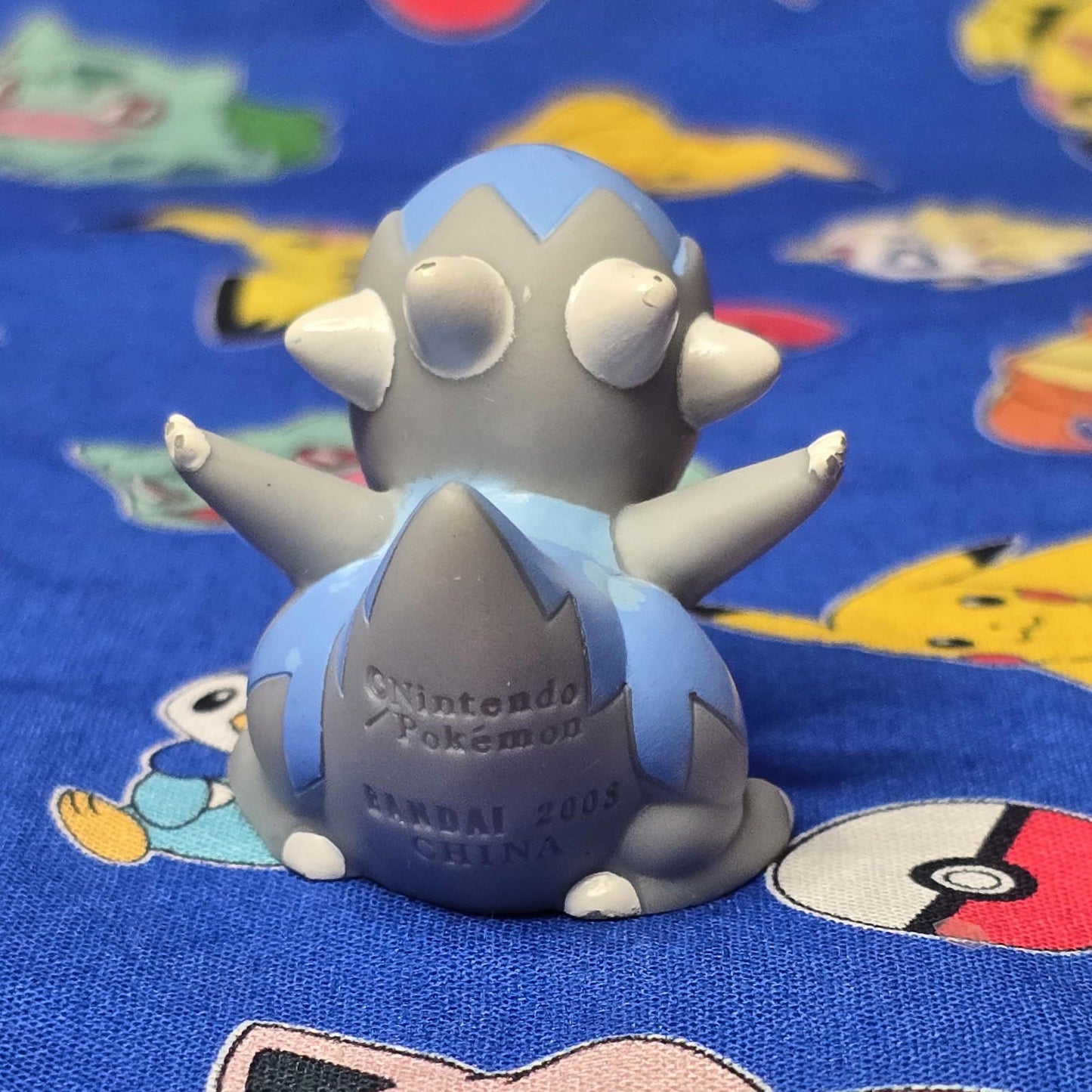 Pokemon Cranidos Figure Finger Puppet 2008 Nintendo Bandai PVC Japan USA Seller