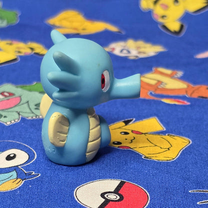 Pokemon Horsea Figure Finger Puppet 1997 Bandai Nintendo PVC Vintage Japan USA