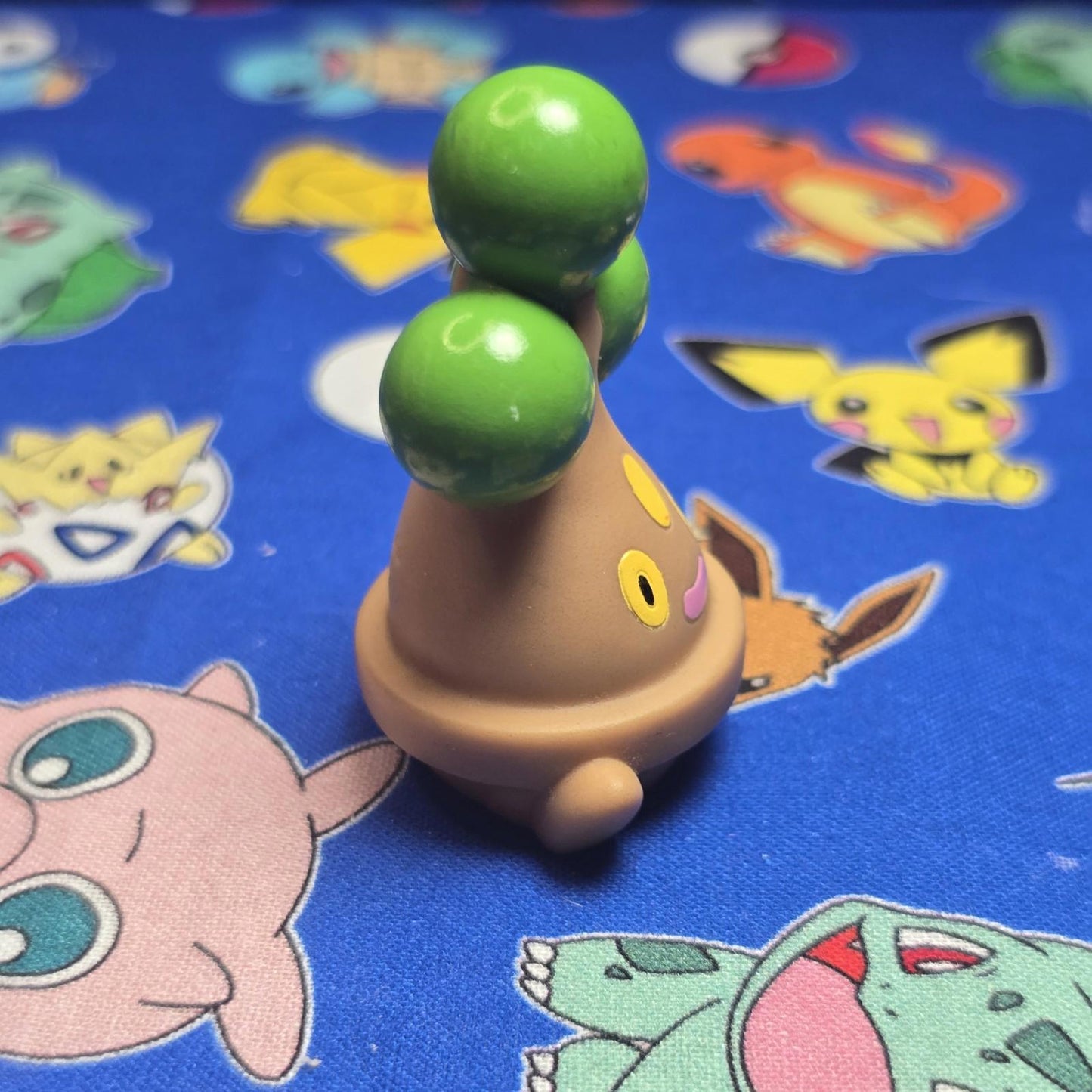 Pokemon Bonsly Figure Finger Puppet 2007 Nintendo Bandai Japan USA Seller