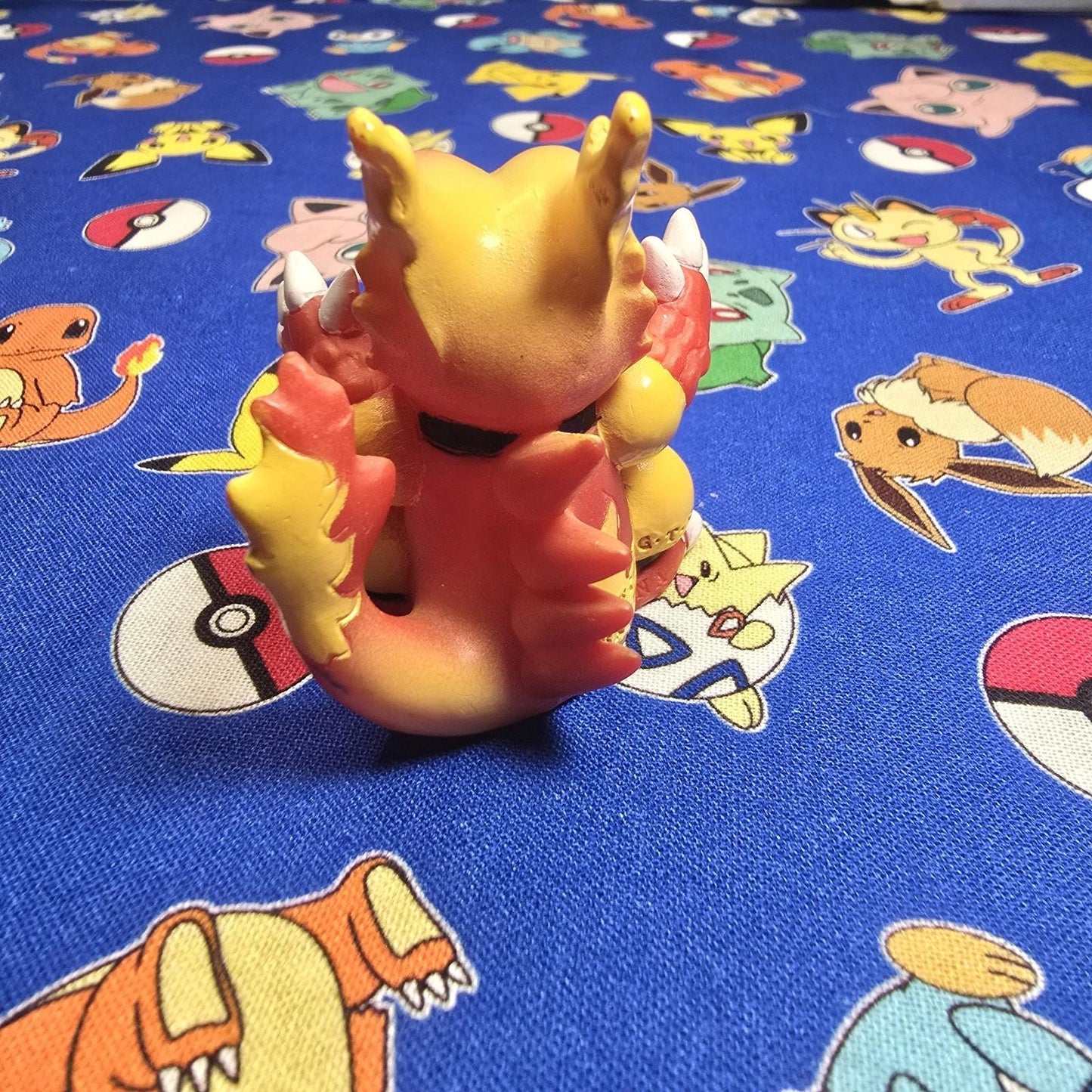 Pokemon Magmar Figure Finger Puppet 1997 Nintendo Bandai Vintage Japan US Seller