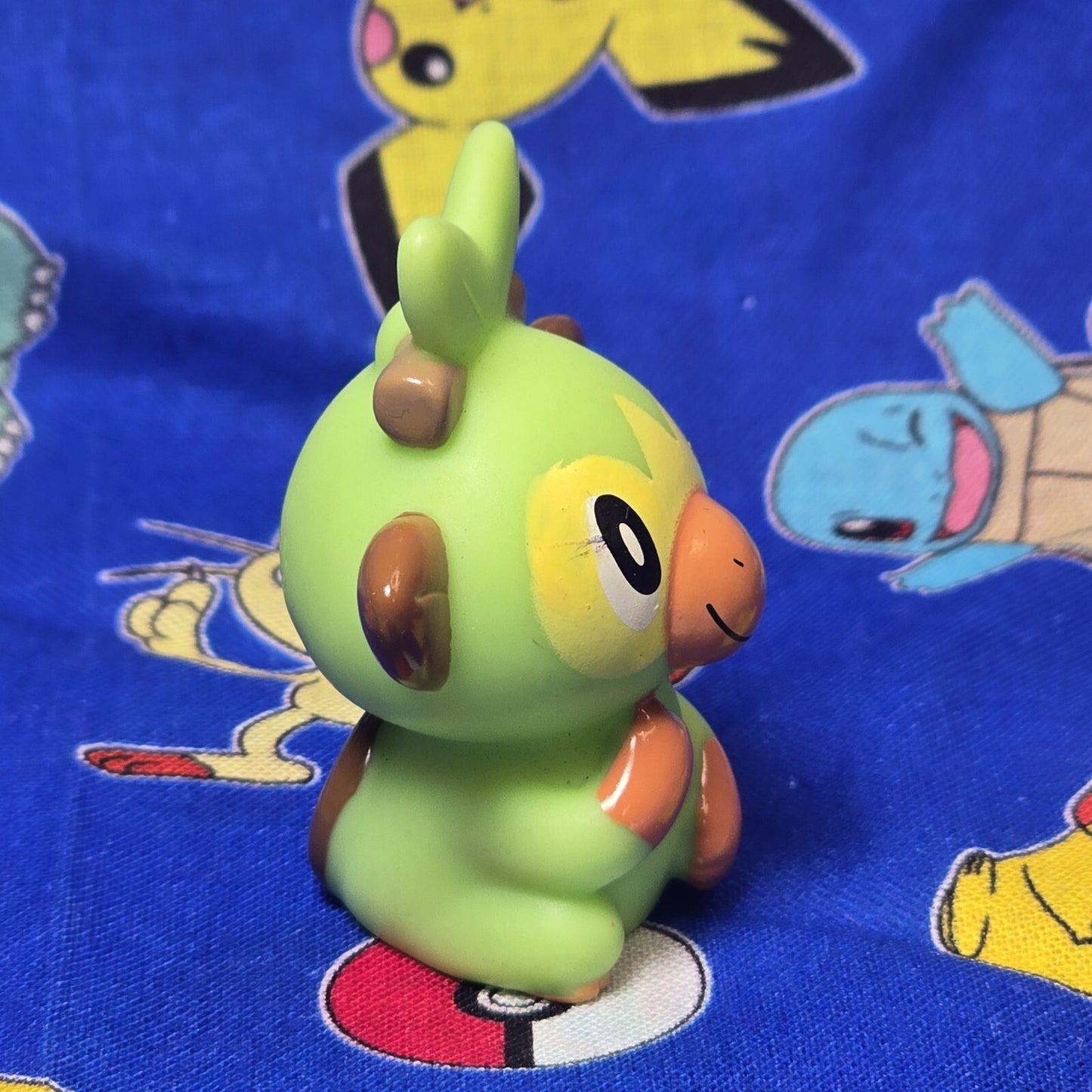 Pokemon Grookey Figure Finger Puppet 2019 Nintendo Bandai PVC Japan USA Seller