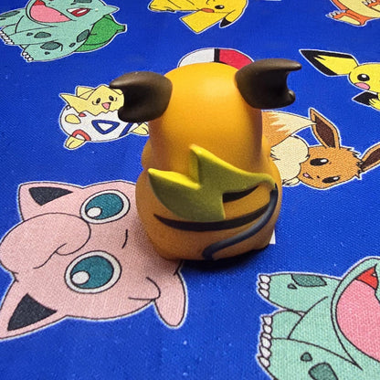 Pokemon Raichu Figure Finger Puppet 2023 Nintendo PVC Bandai Japan USA Seller