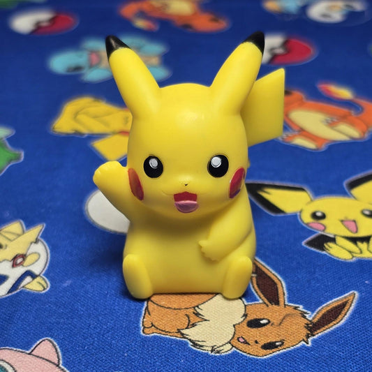 Pokemon Pikachu Figure Finger Puppet 2013 Nintendo Bandai Japan PVC USA Seller
