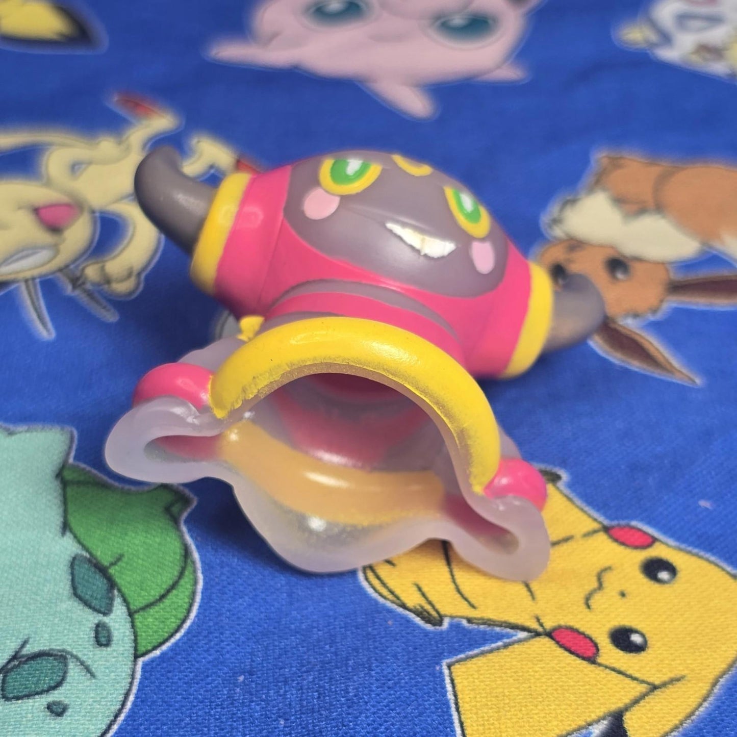 Pokemon Hoopa Clear Figure Finger Puppet 2016 Nintendo Bandai Vintage Japan USA