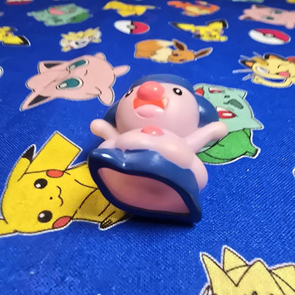 Pokemon Mime Jr Figure Finger Puppet 2005 Nintendo Bandai PVC Vintage Japan US