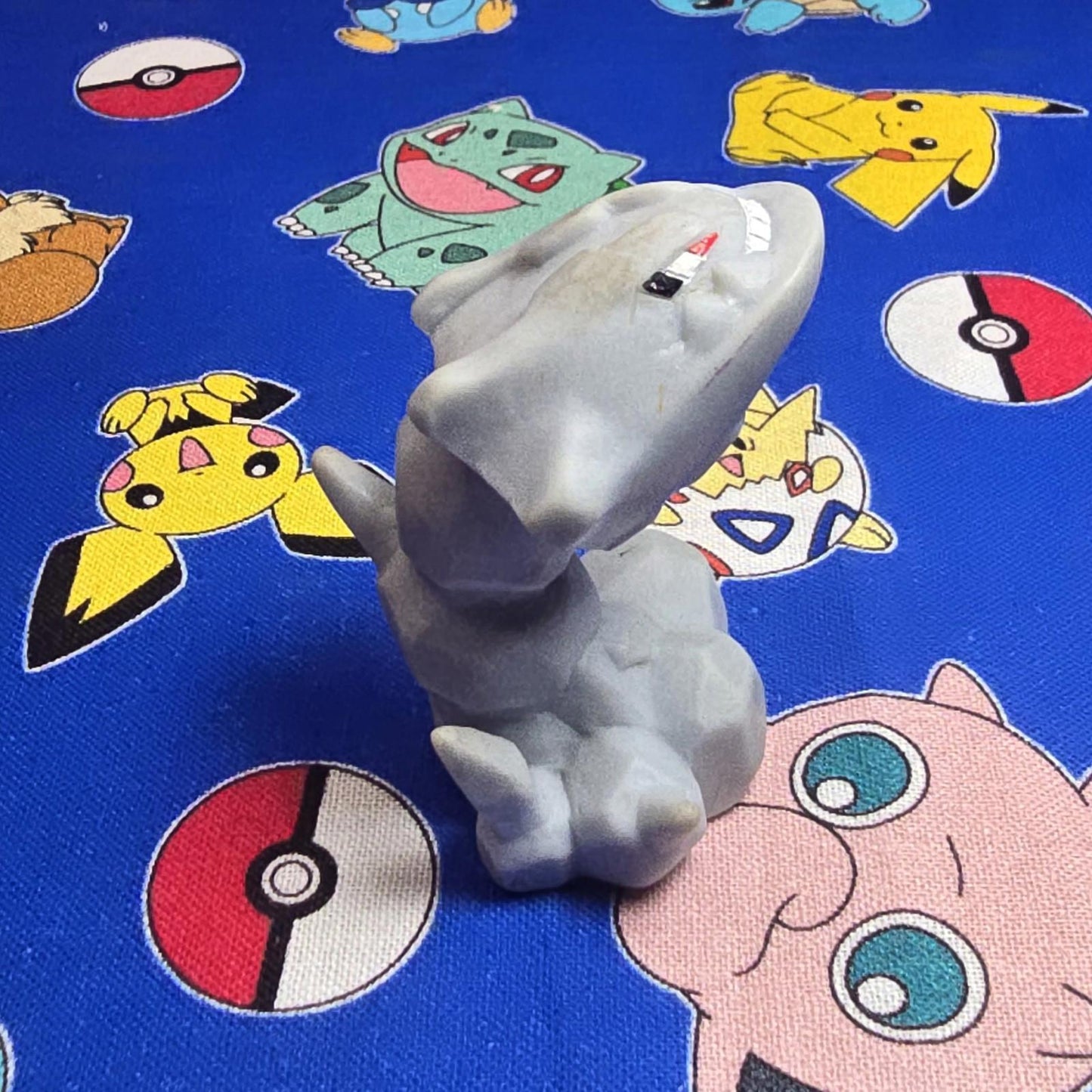 Pokemon Steelix Figure Finger Puppet 2000 Nintendo Bandai PVC Vintage Japan US