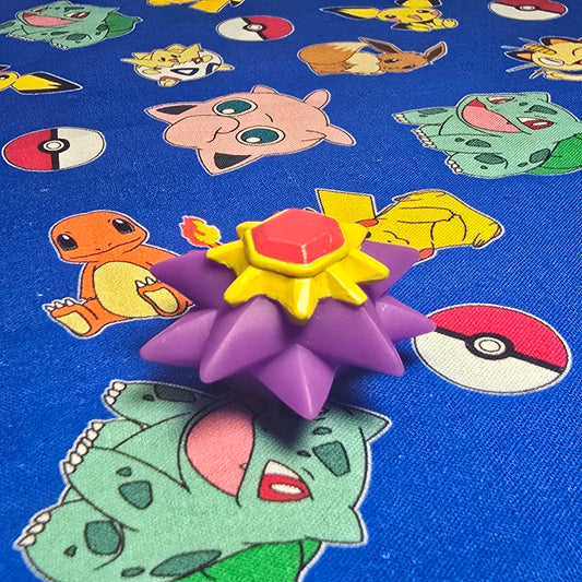 Pokemon Starmie Figure Finger Puppet 1997 Nintendo Bandai PVC Vintage Japan USA