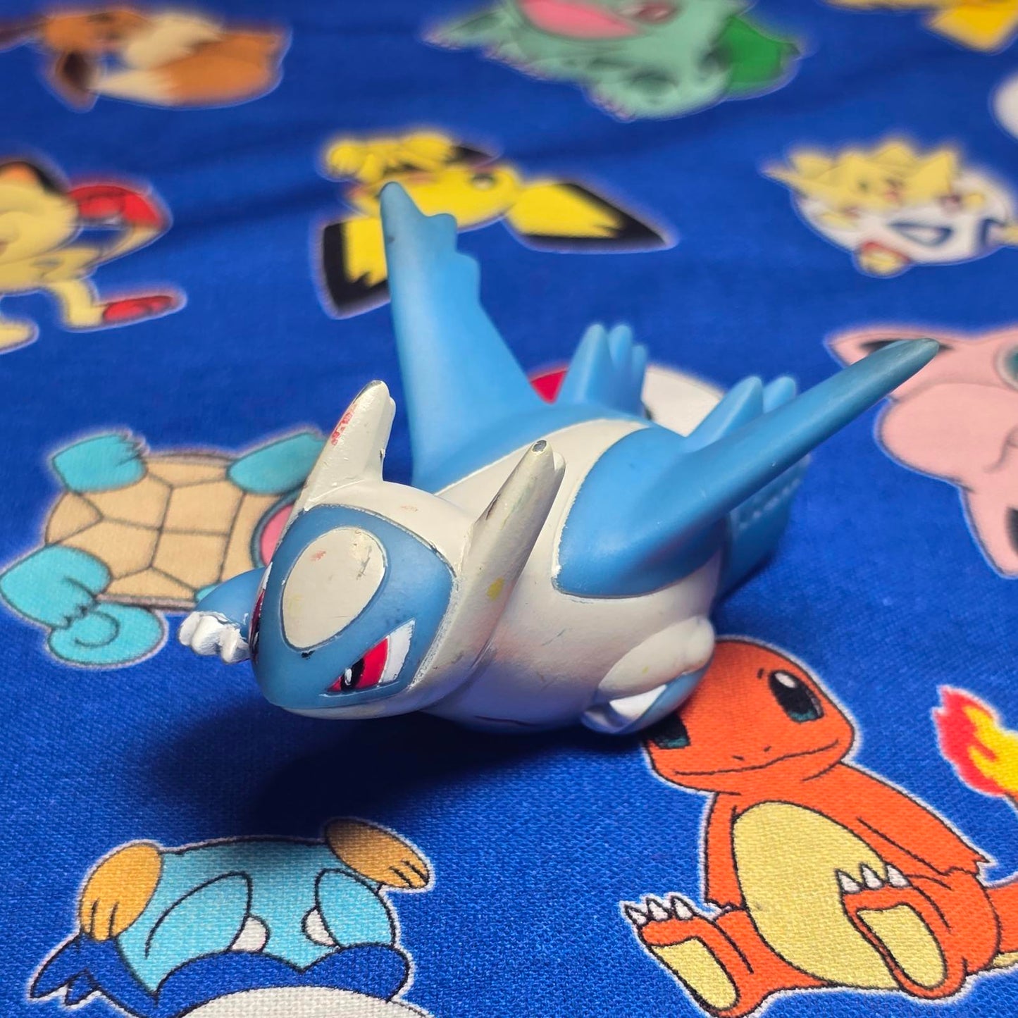Pokemon Latios Figure Finger Puppet 2005 Nintendo Bandai PVC Vintage Japan USA