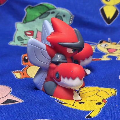 Pokemon Mega Scizor Figure Finger Puppet 2014 Nintendo Bandai Japan USA Seller