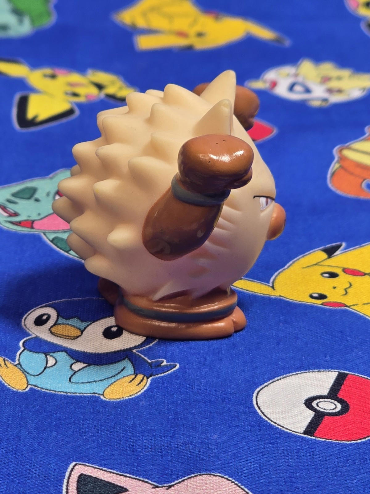 Pokemon Primeape Figure Finger Puppet 1997 Nintendo Bandai PVC Vintage Japan USA