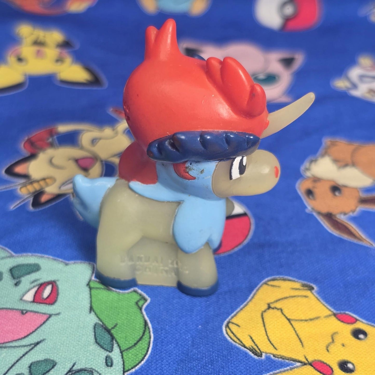 Pokemon Keldeo Clear Figure Finger Puppet 2012 Nintendo Bandai Japan USA Seller