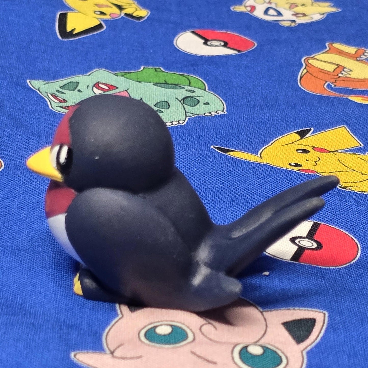 Pokemon Taillow Figure Finger Puppet 2003 Bandai Nintendo PVC Vintage Japan USA