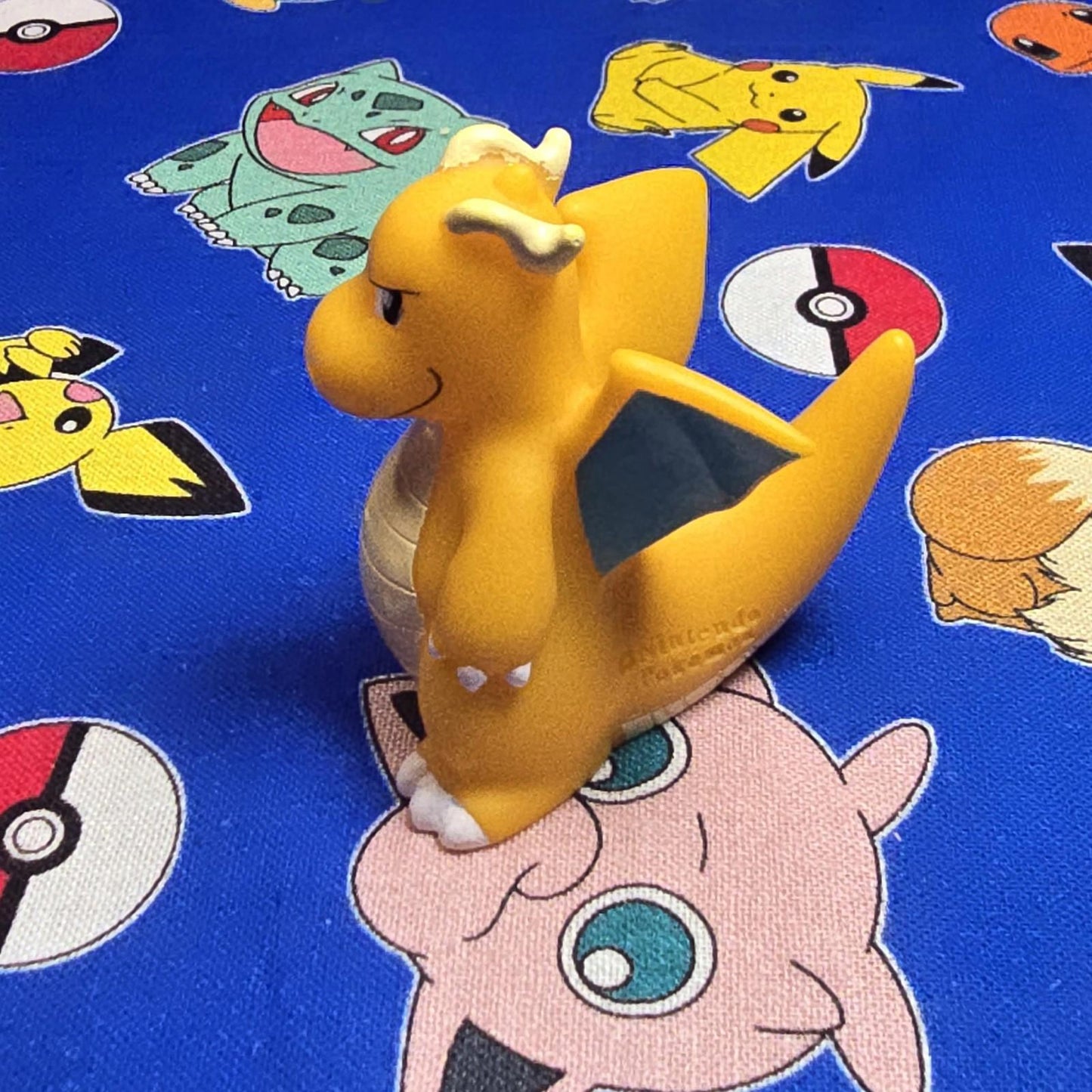 Pokemon Dragonite Figure Finger Puppet 2012 Nintendo Bandai PVC Japan USA Seller