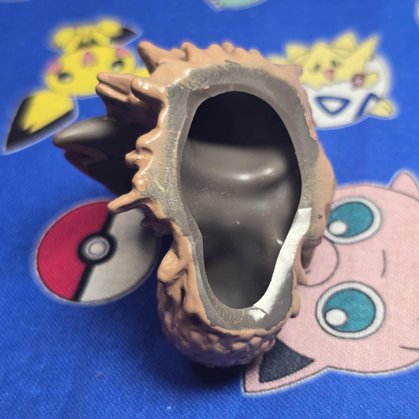 Pokemon Stunfisk Figure Finger Puppet 2012 Nintendo Bandai PVC Japan USA Seller