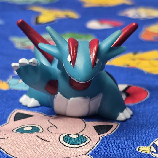 Pokemon Salamence Figure Finger Puppet 2007 Nintendo Bandai PVC Japan USA Seller